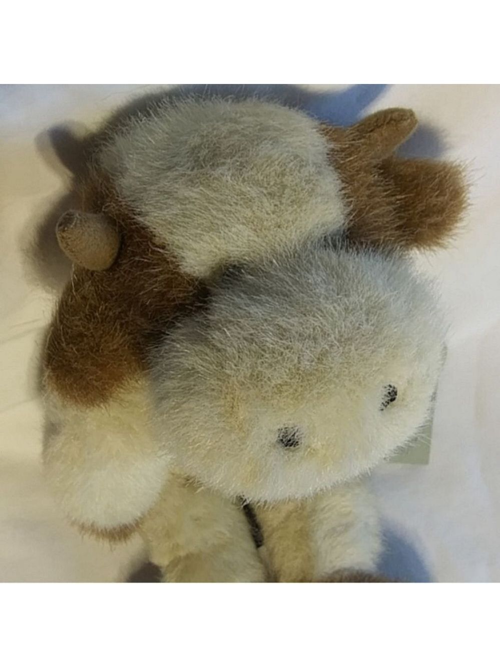 J.B. Bean Collectible Plush Toy Cream/Brown 10" - Picture 4 of 8